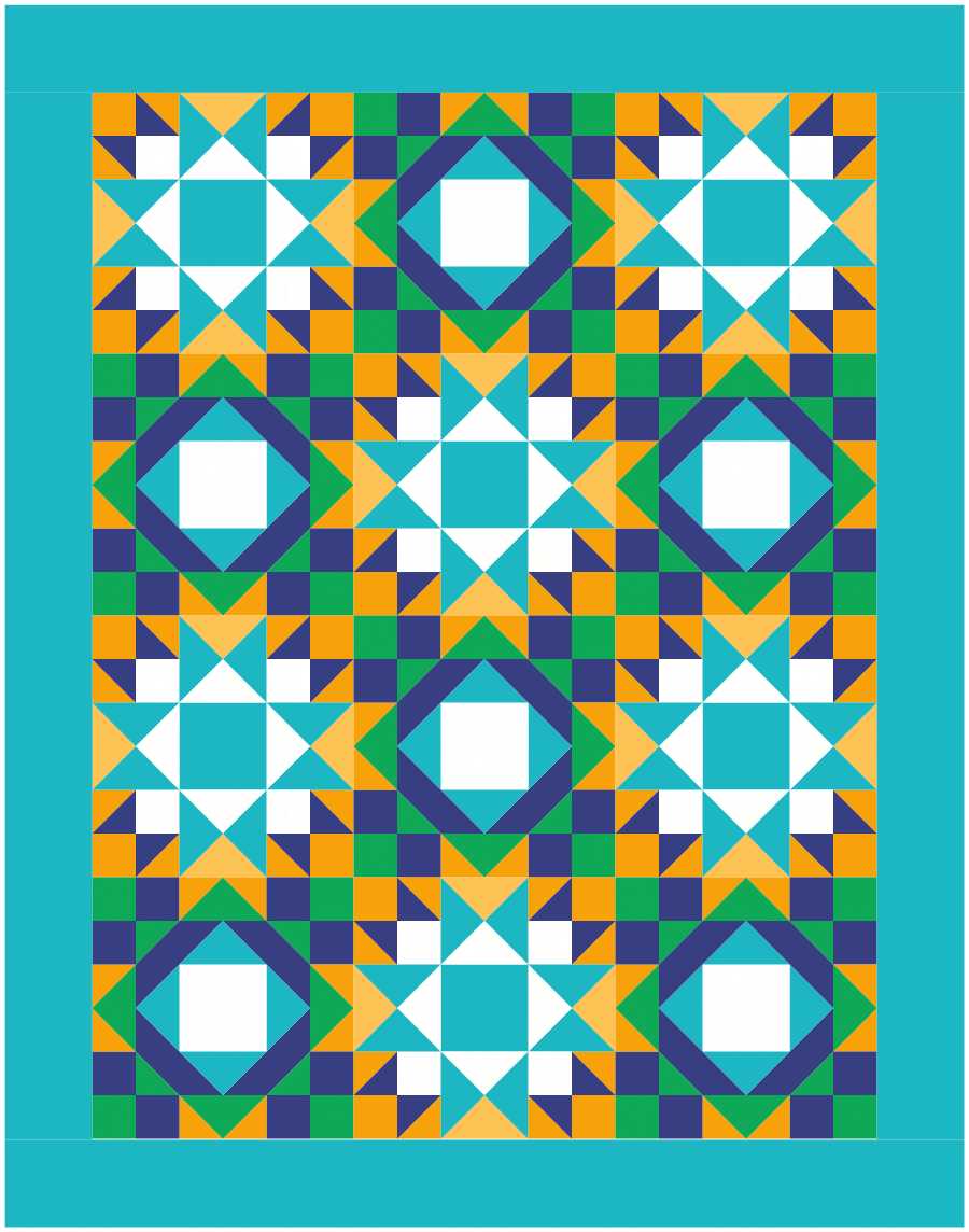 BL206 Hug Life Quilt Kit in 2 sizes