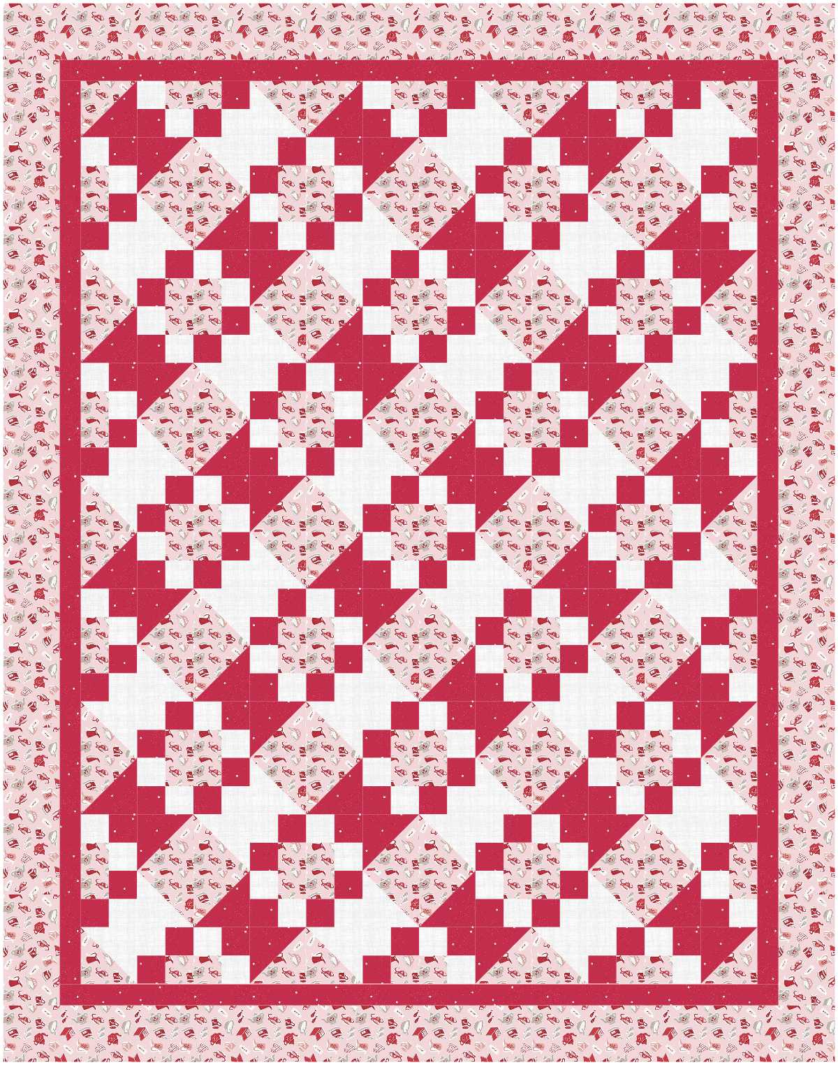 BL115 It's a compliment Quilt Kit MEDIUM