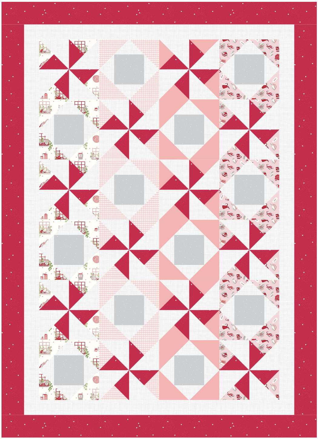 BL174 Morning Dew Quilt Kit