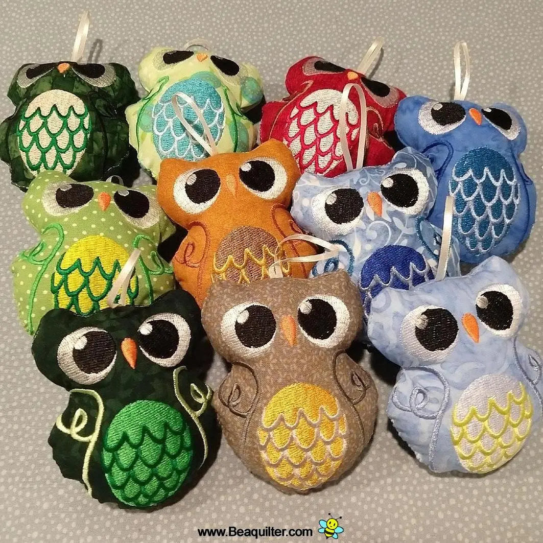 Owl Pincushions