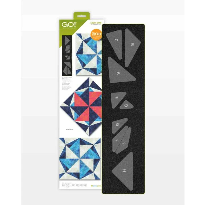Have you tried the Lucky Stars Die by Accuquilt- it's retired