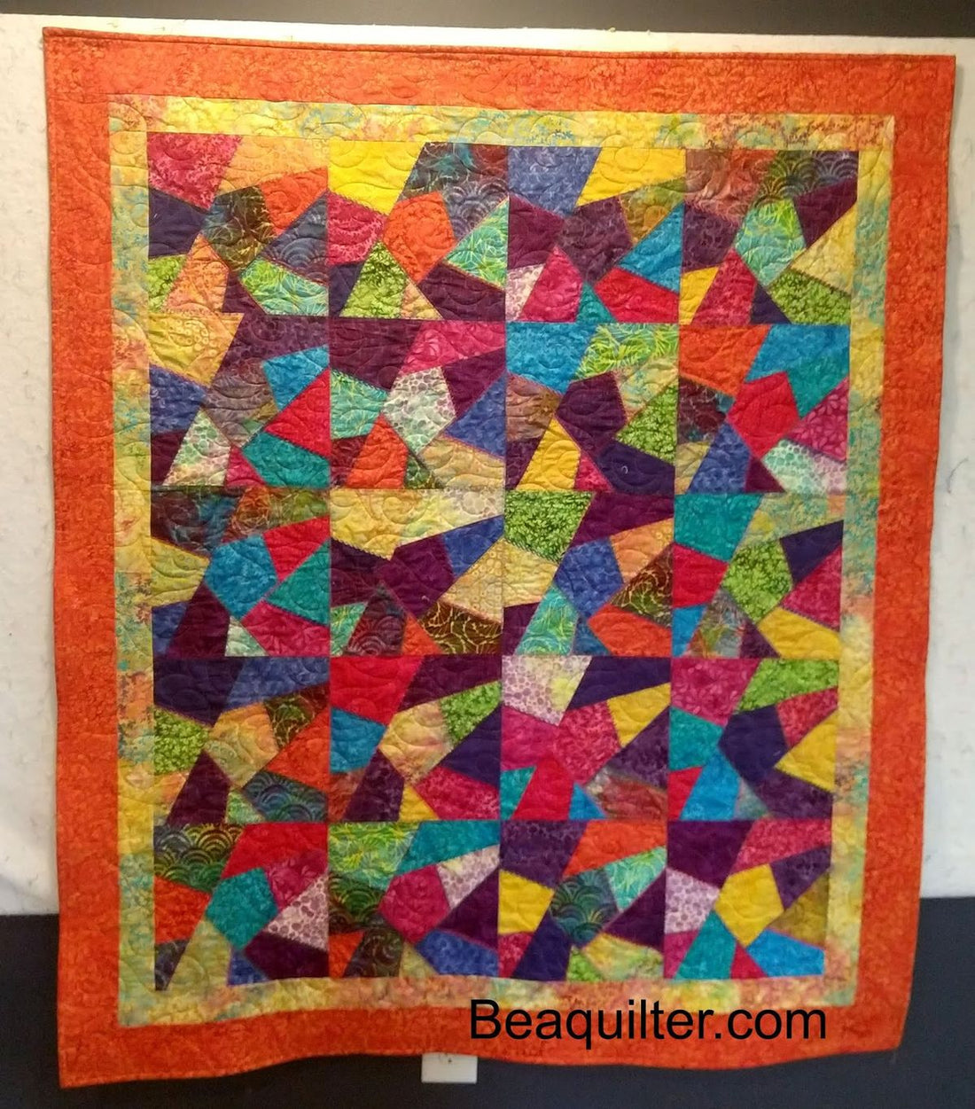 Have you tried the crazy patch die by Accuquilt
