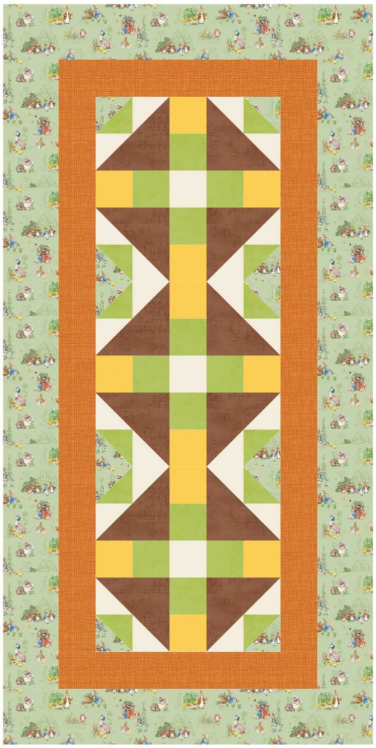 BL143 Duck Duck Goose Quilt Kit bunny