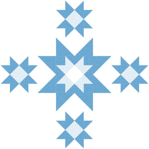 BL169 Full Moon Quilt Kit SMALL bunny