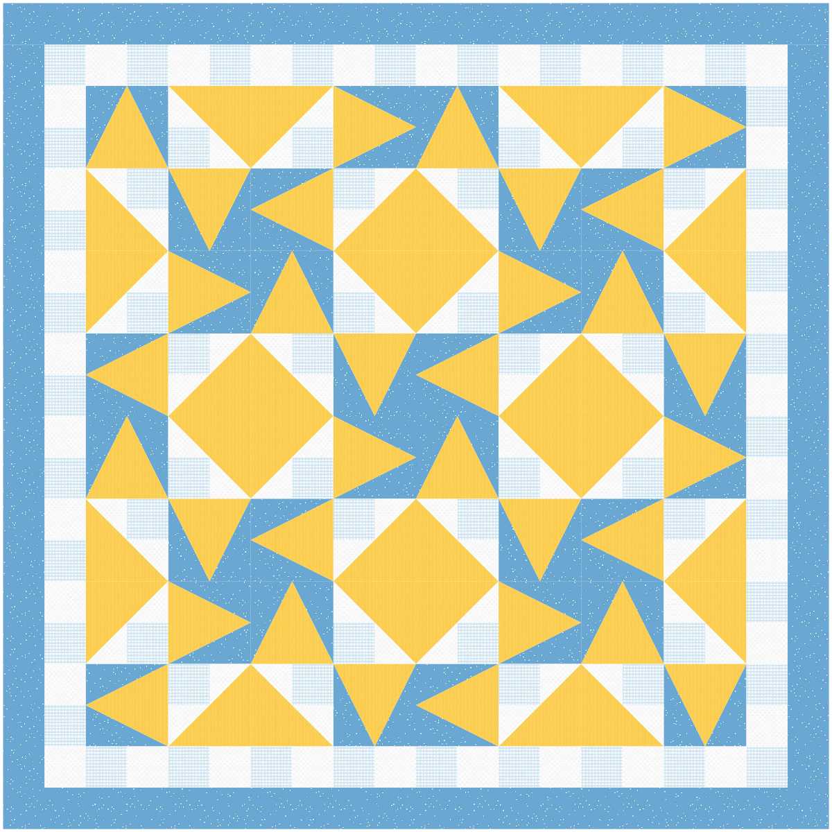 BL170 Florence Quilt Kit MEDIUM bunny