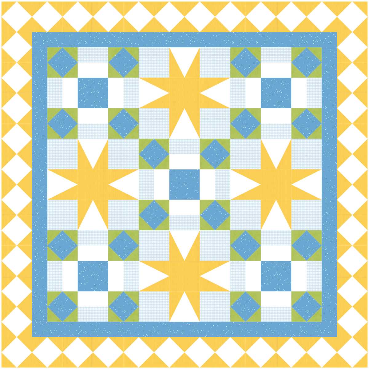 BL177 Sweet Dreams Quilt Kit S bunny
