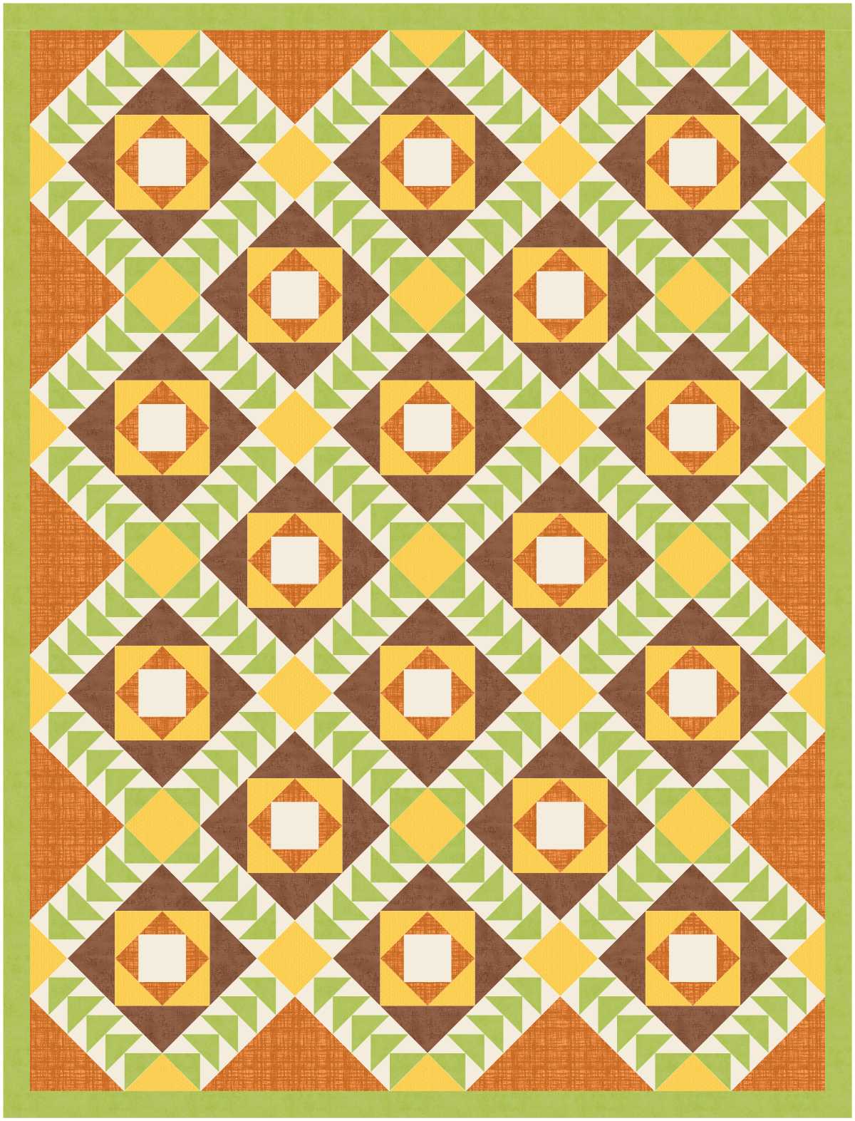BL183 Camellia Quilt fabric Kit LARGE bunny
