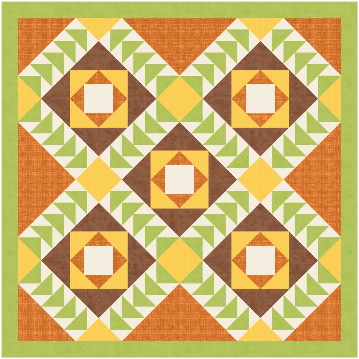 BL183 Camellia Quilt fabric Kit MEDIUM bunny