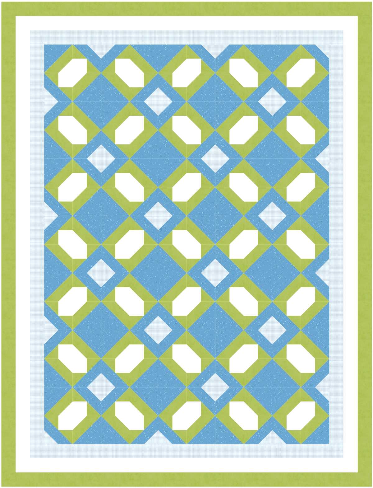 BL192 Chips and Salsa Quilt Kit L bunny