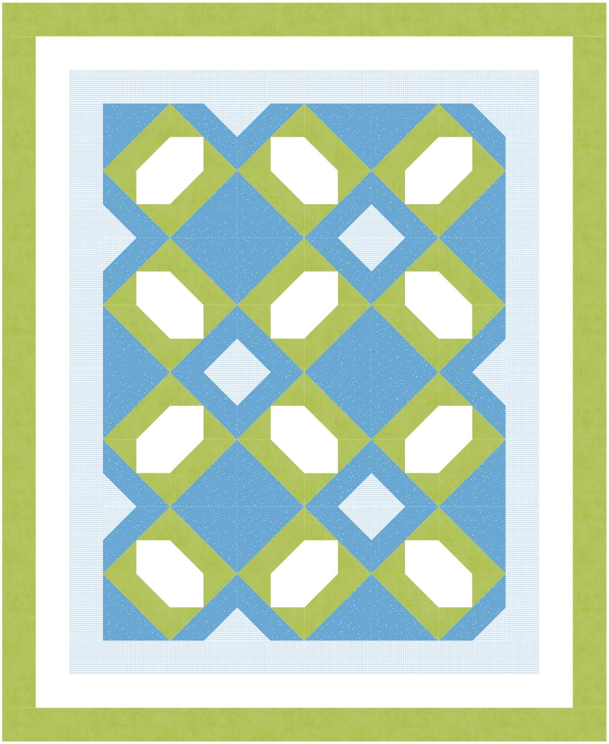 BL192 Chips and Salsa Quilt Kit S bunny