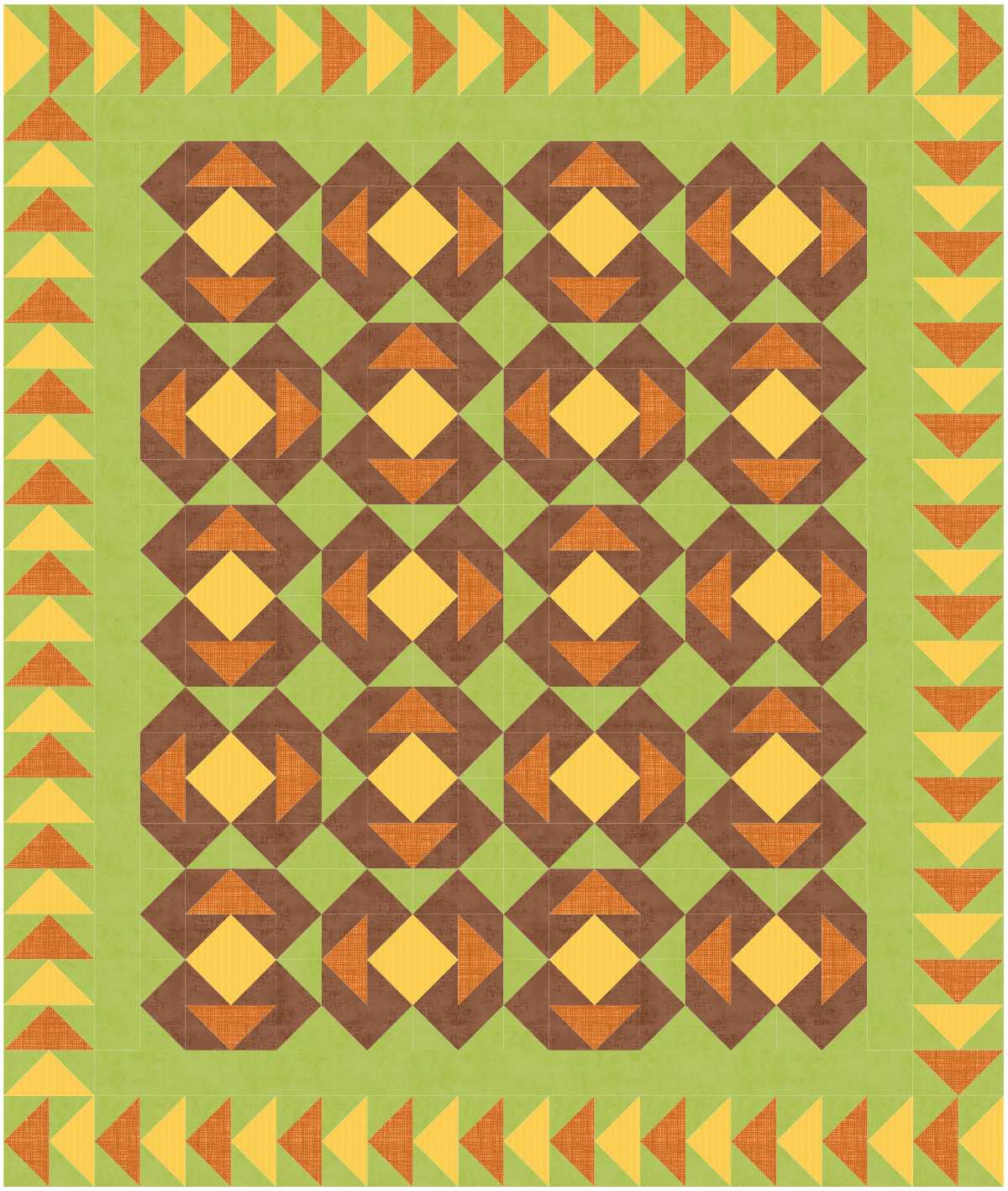BL195 Scarabs Quilt Kit bunny