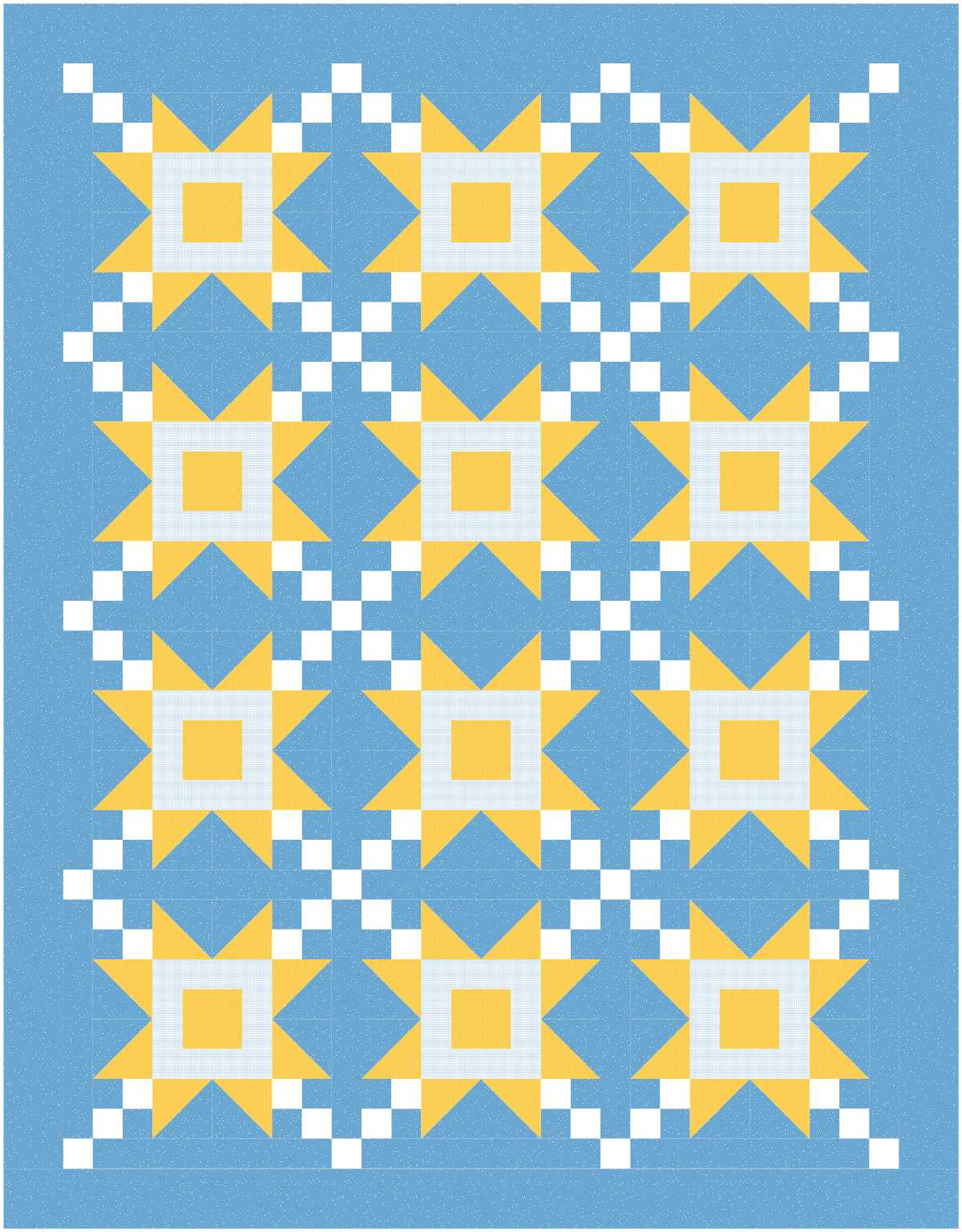 BL197 bunny Bees Quilt Kit M bunny