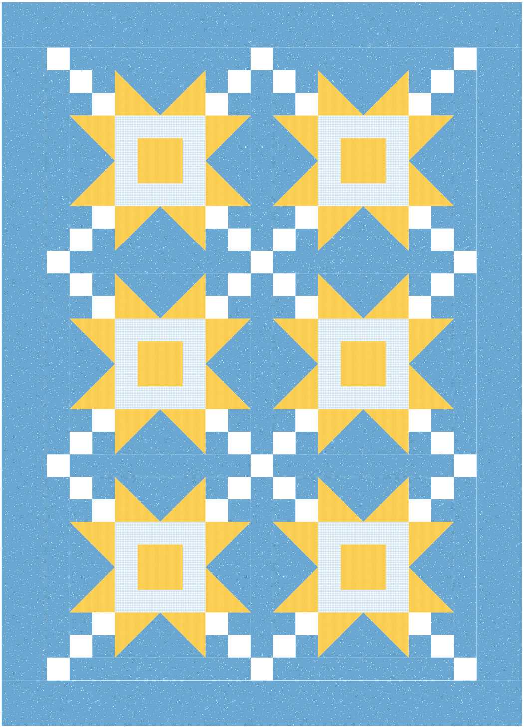 BL197 bunny Bees Quilt Kit S bunny