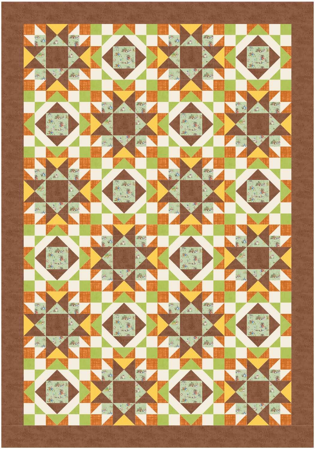 BL206 Hug Life Quilt Kit LARGE bunny