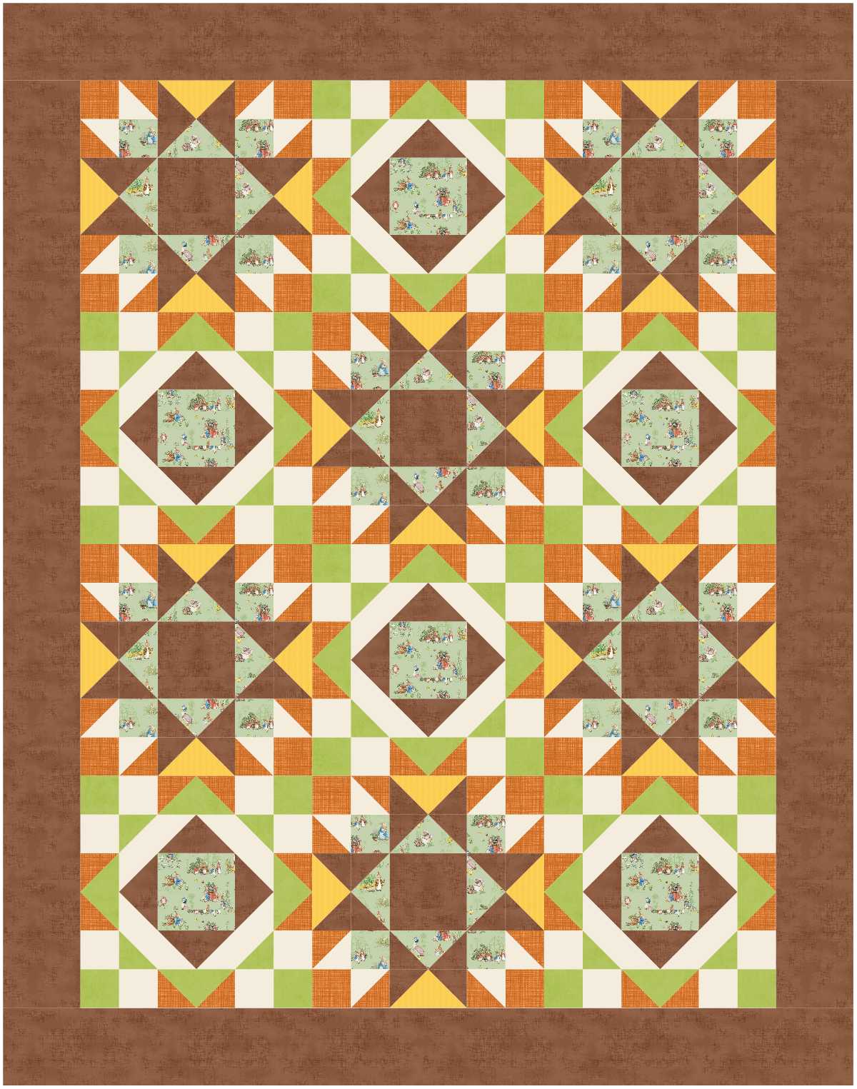 BL206 Hug Life Quilt Kit SMALL bunny