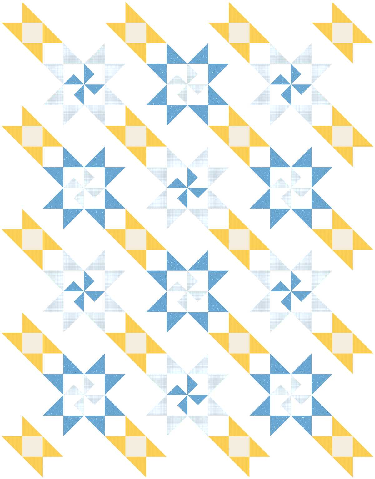 BL208 Martha's Stillness Quilt Kit MEDIUM bunny