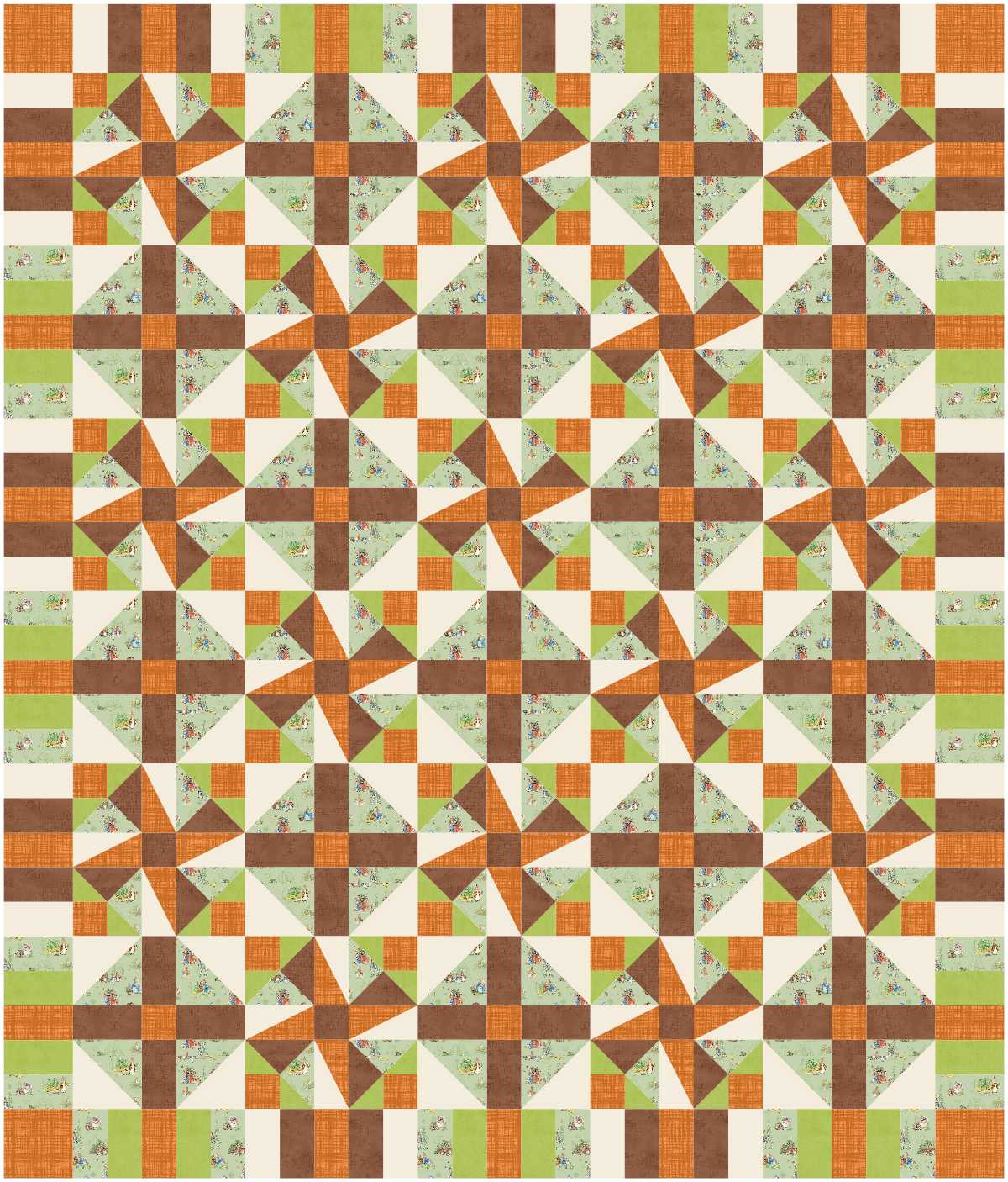 BL211 Fragility Quilt Kit LARGE bunny