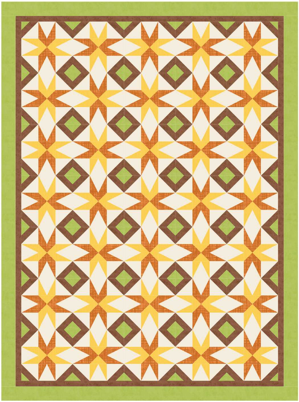 BL225 Super Nova quilt kit L bunny
