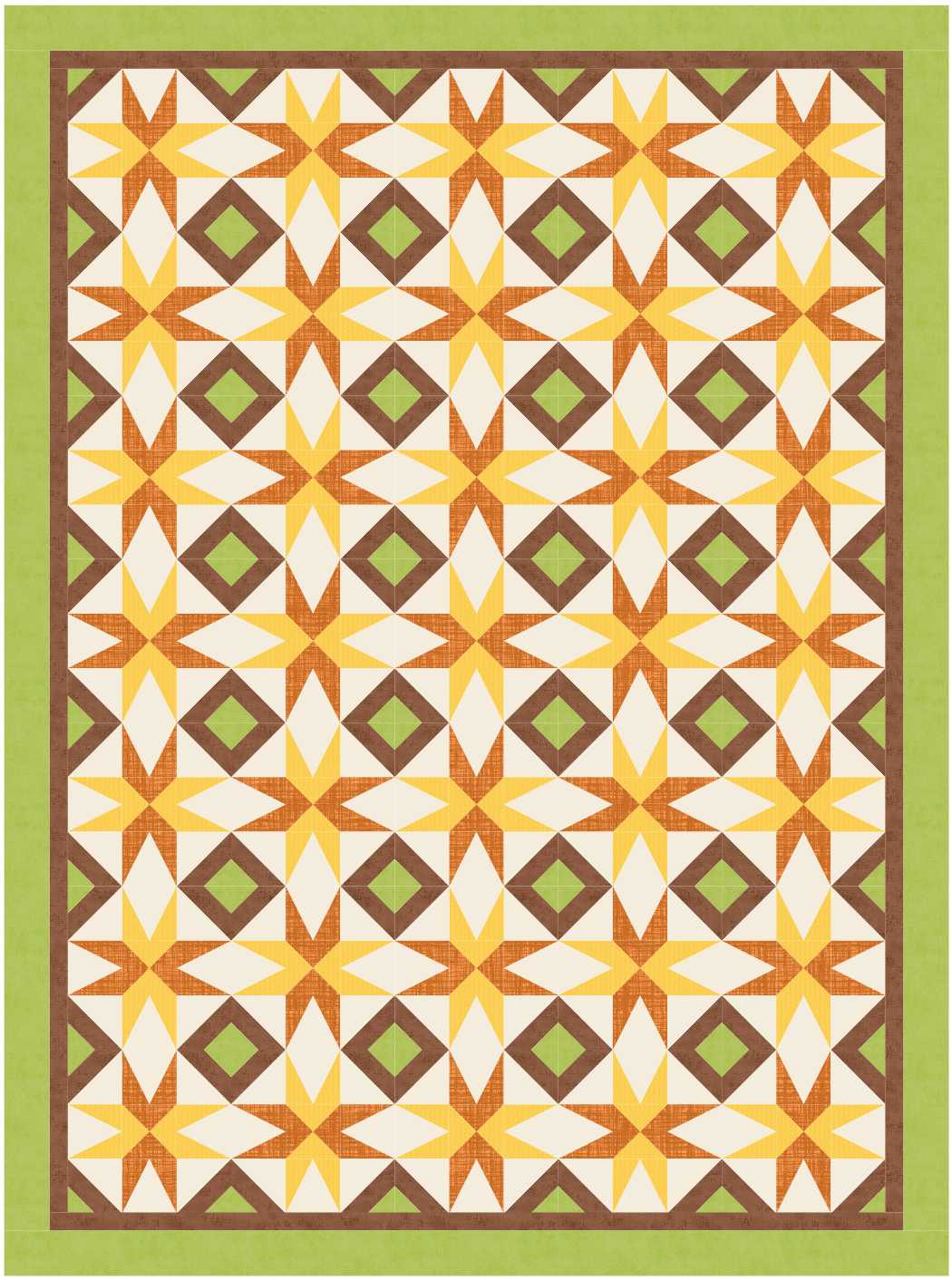 BL225 Super Nova quilt kit L bunny