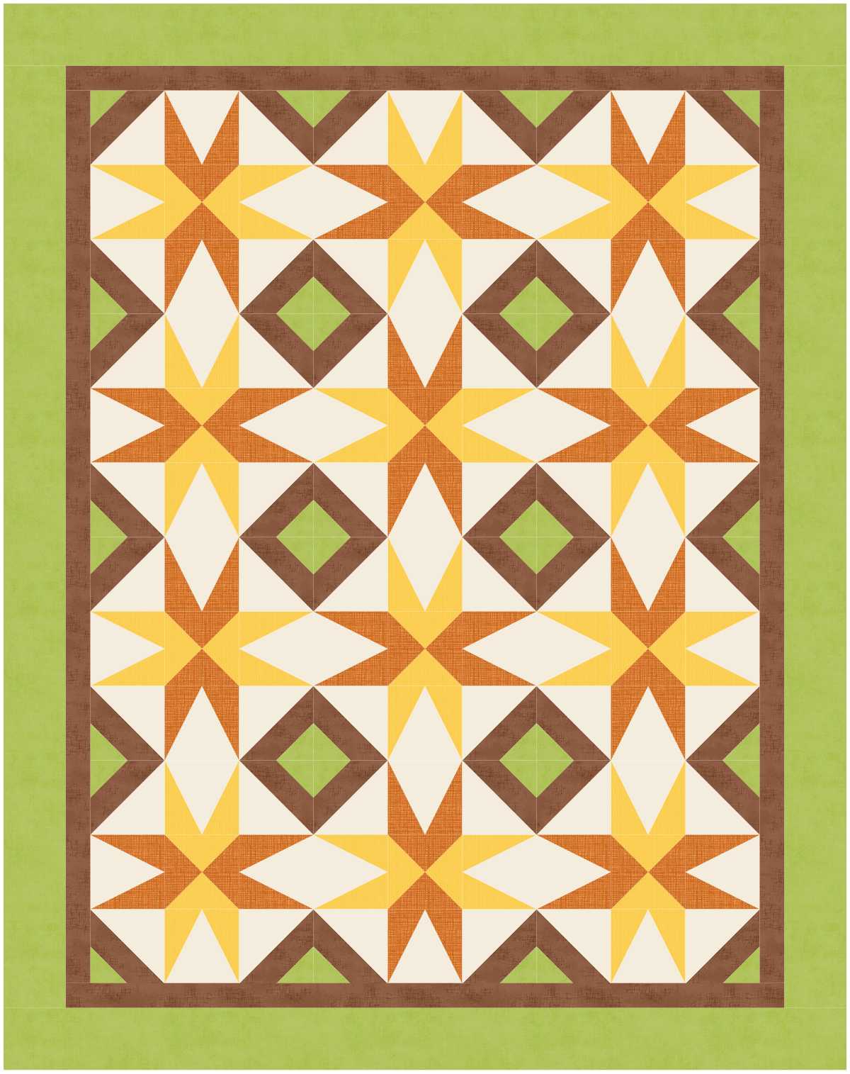 BL225 Super Nova quilt kit S bunny
