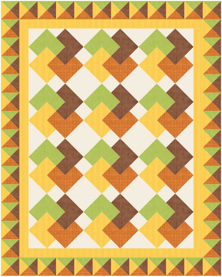 BL229 Shuffle Quilt Kit LARGE bunny