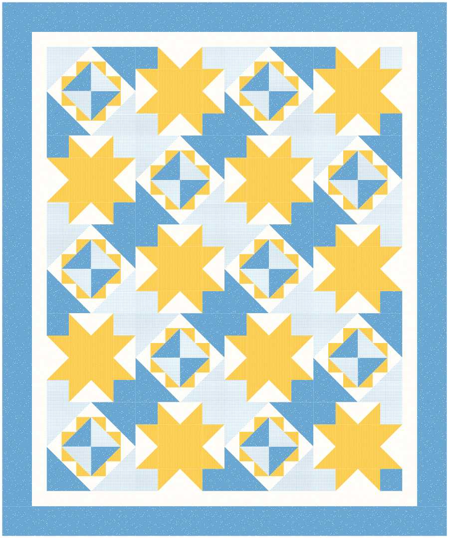 BL231 Pumpkin Vines Quilt Kit MEDIUM bunny