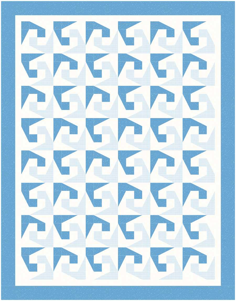 BL232 Plagues Quilt Kit L bunny