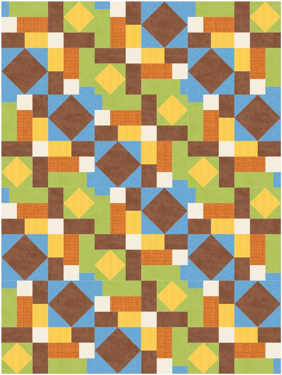 BL233 Stained Glass Quilt Kit S bunny