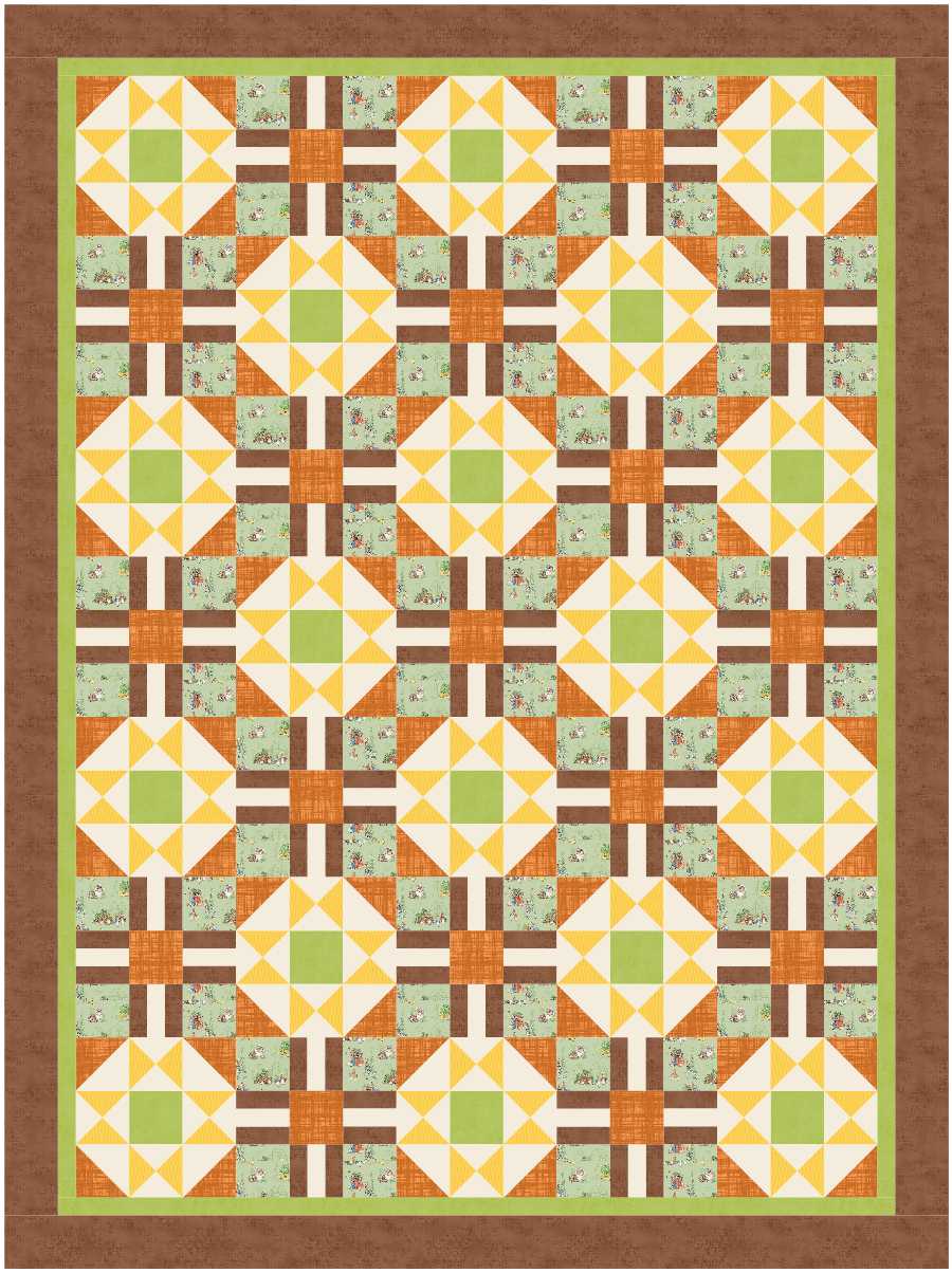 BL242 Election quilt KIT L bunny
