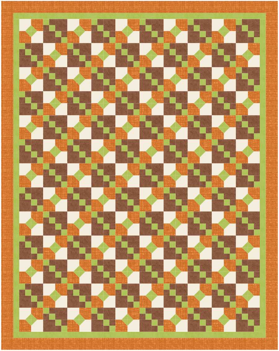 BL244 Bee Hive quilt kit L bunny