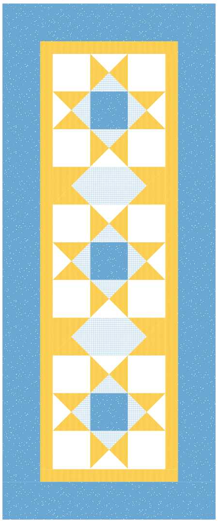 BL245 Chicken Coop Quilt KIT S bunny