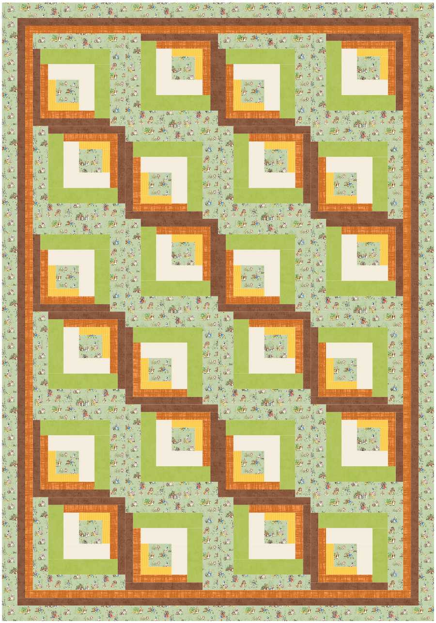BL246 Bees Know Quilt KIT M bunny