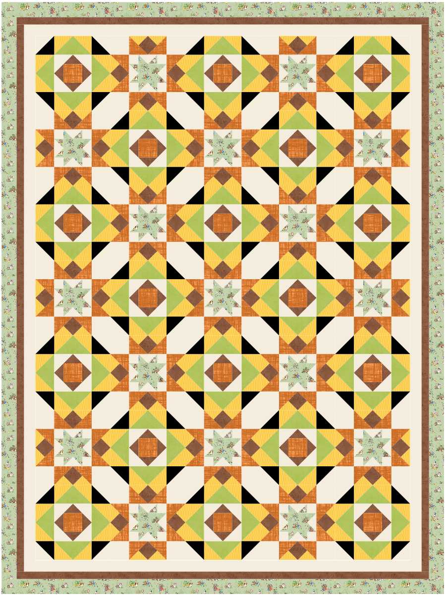 BL248 Coffee Break Quilt KIT LARGE bunny