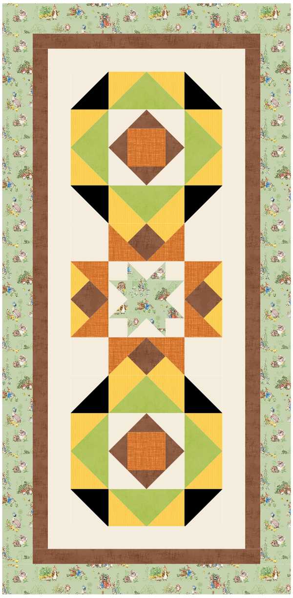 BL248 Coffee Break Quilt KIT SMALL bunny