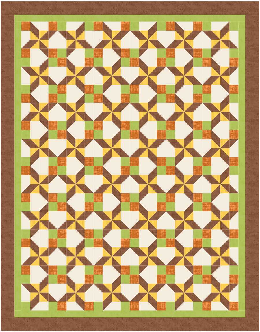 BL249 Waggle Dance Quilt KIT LARGE bunny