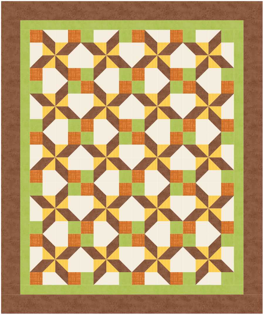 BL249 Waggle Dance Quilt KIT MEDIUM bunny