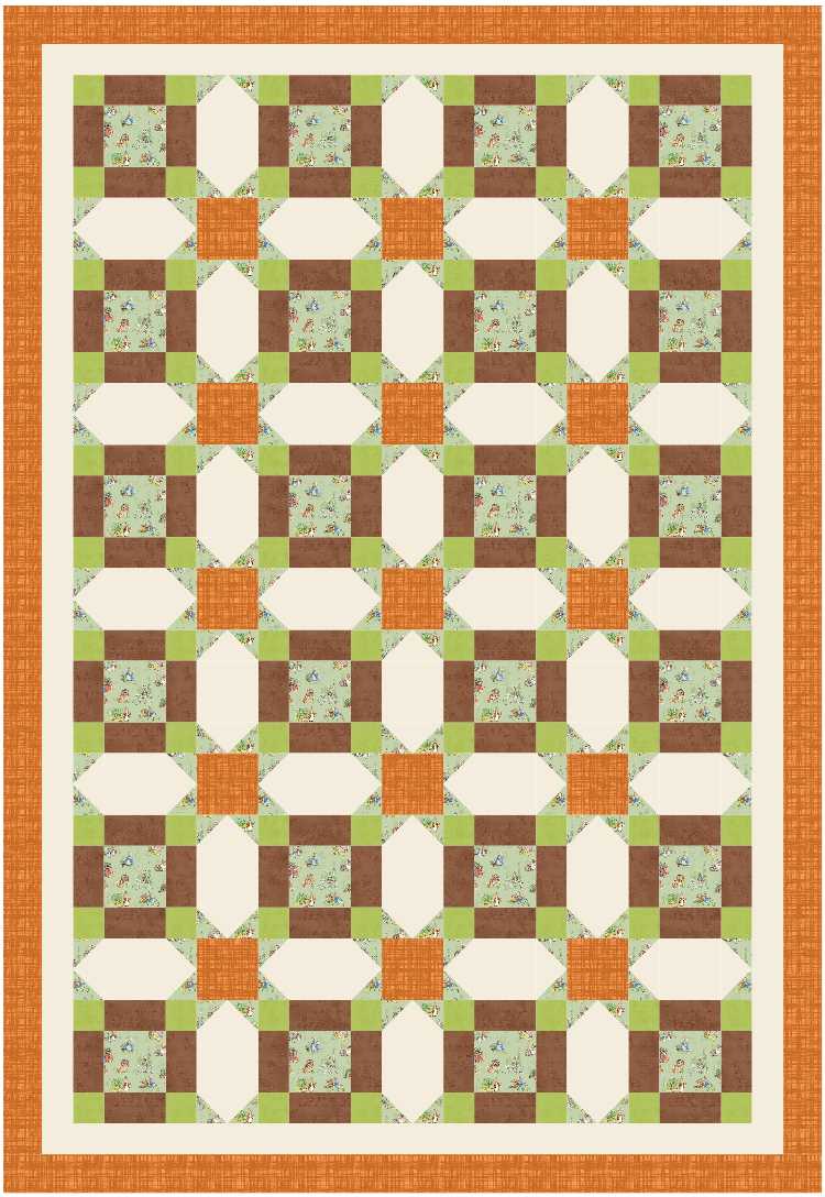 BL250 Vanishing Quilt  KIT MEDIUM bunny