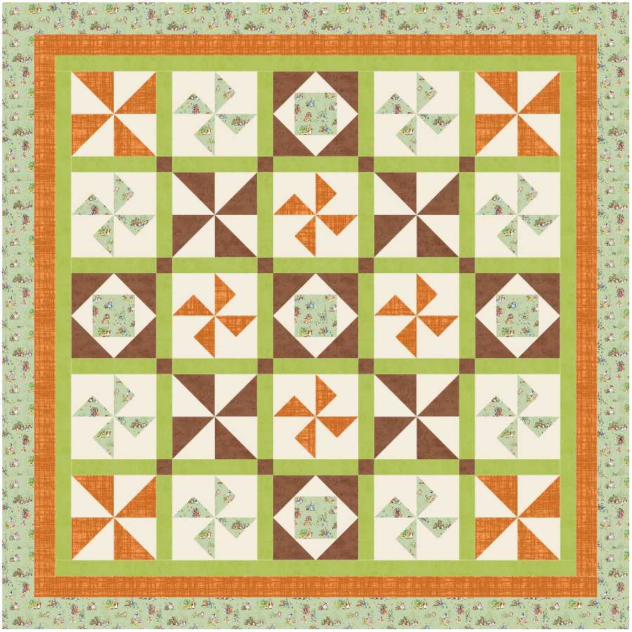 BL252 Blue Heelers Quilt KIT bunny
