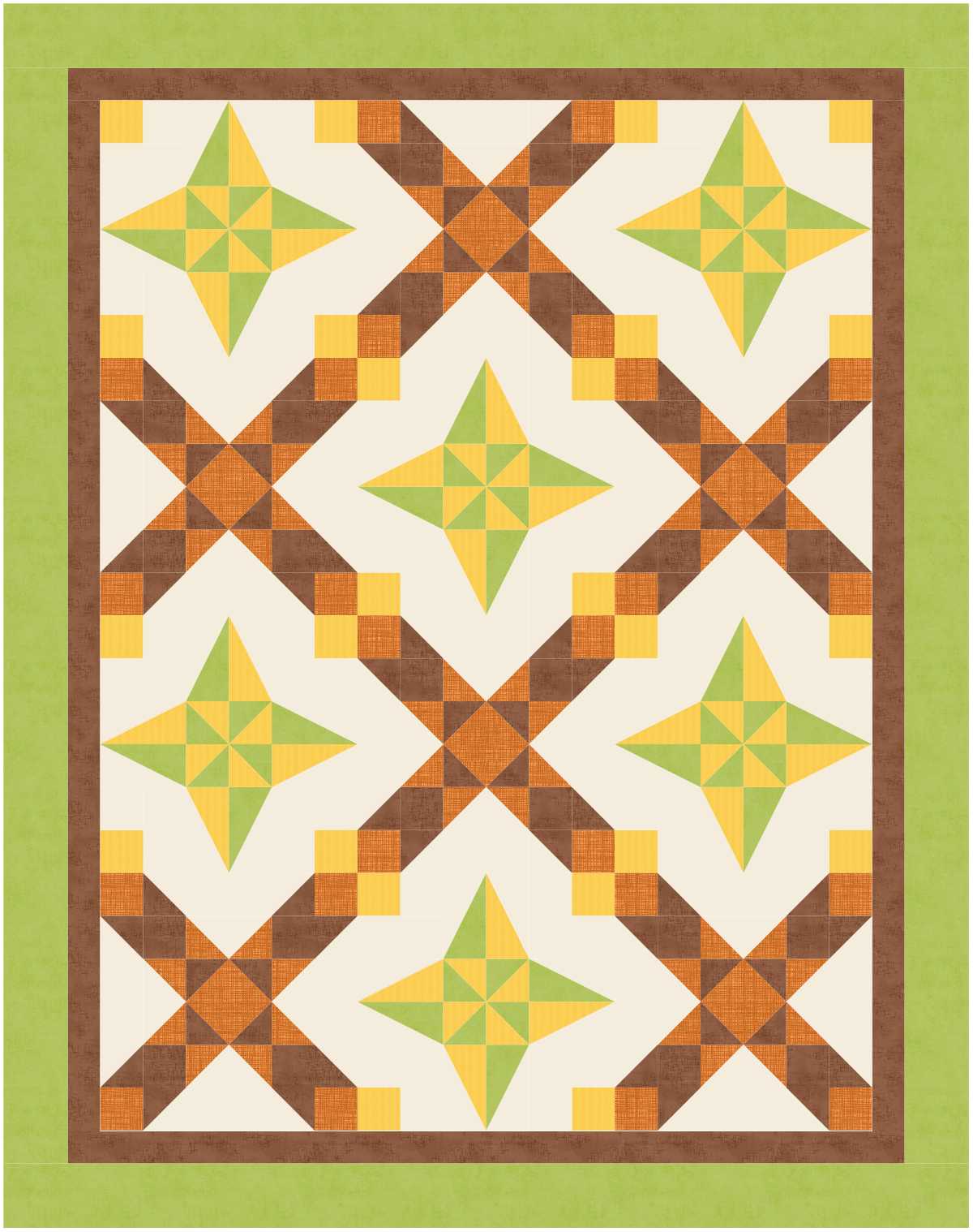 BL267 Pinnacle Quilt fabric KIT MEDIUM bunny