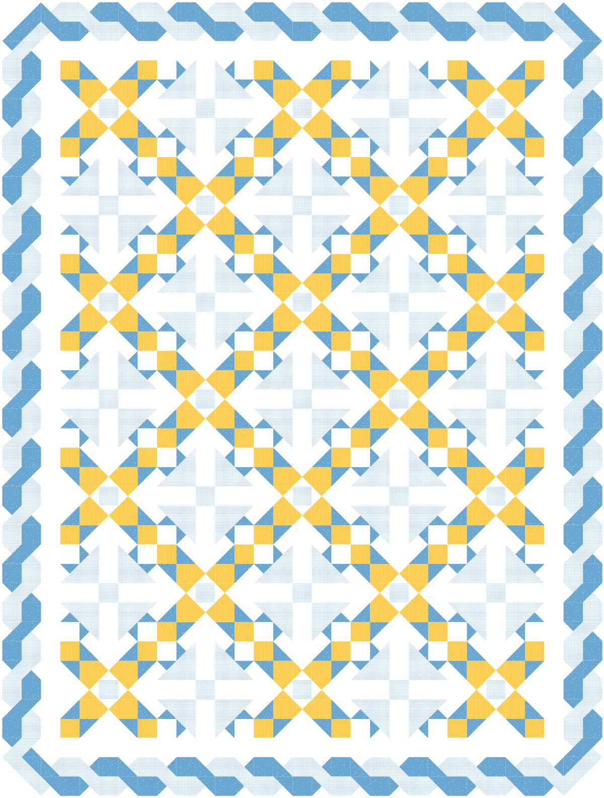 BL271 Providence Quilt fabric KIT LARGE bunny