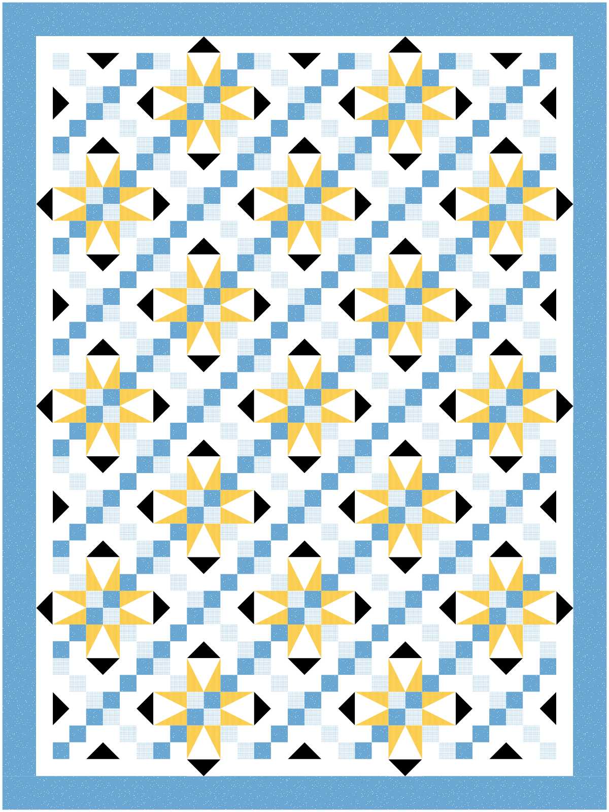 BL281 Cookie Crumbles quilt KIT LARGE bunny