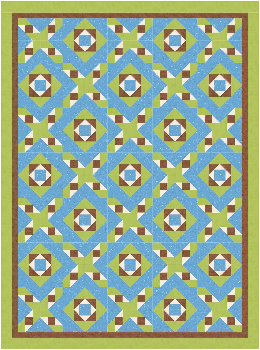BL282 Garret quilt KIT LARGE bunny