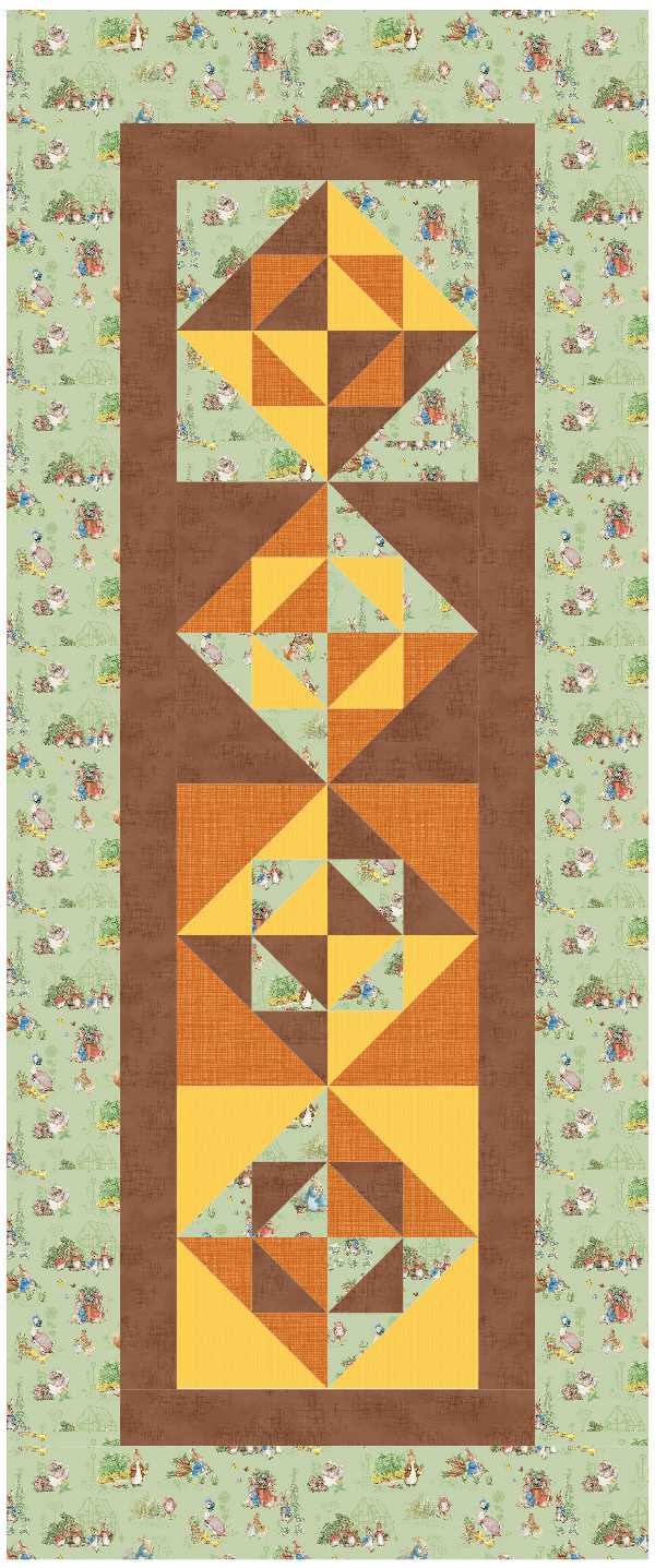 BL289 Wispy Wishes Quilt Kit S bunny