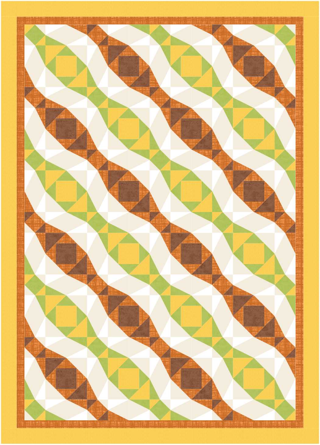 BL294 Avalanche Quilt fabric KIT Large bunny