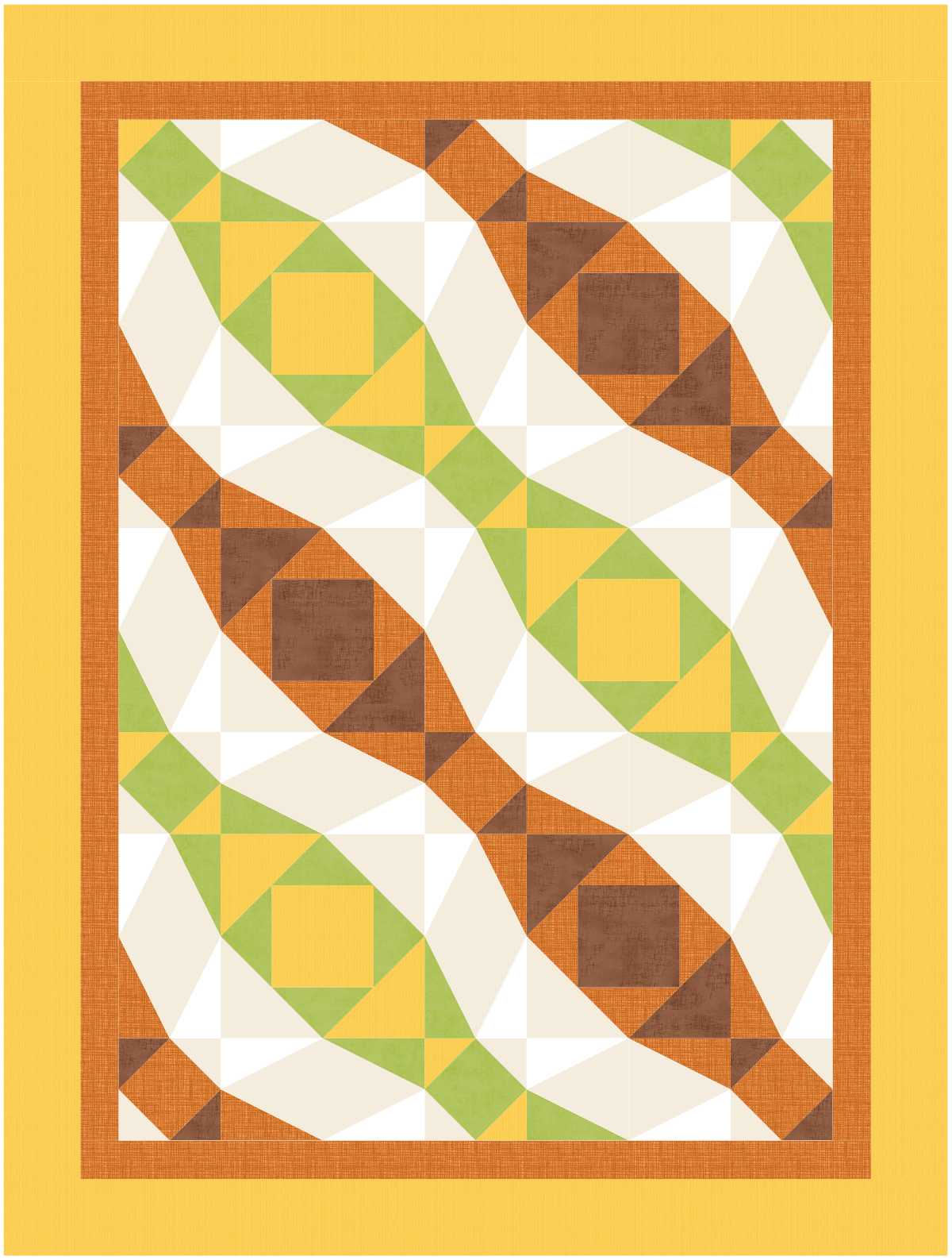 BL294 Avalanche Quilt fabric KIT Medium bunny