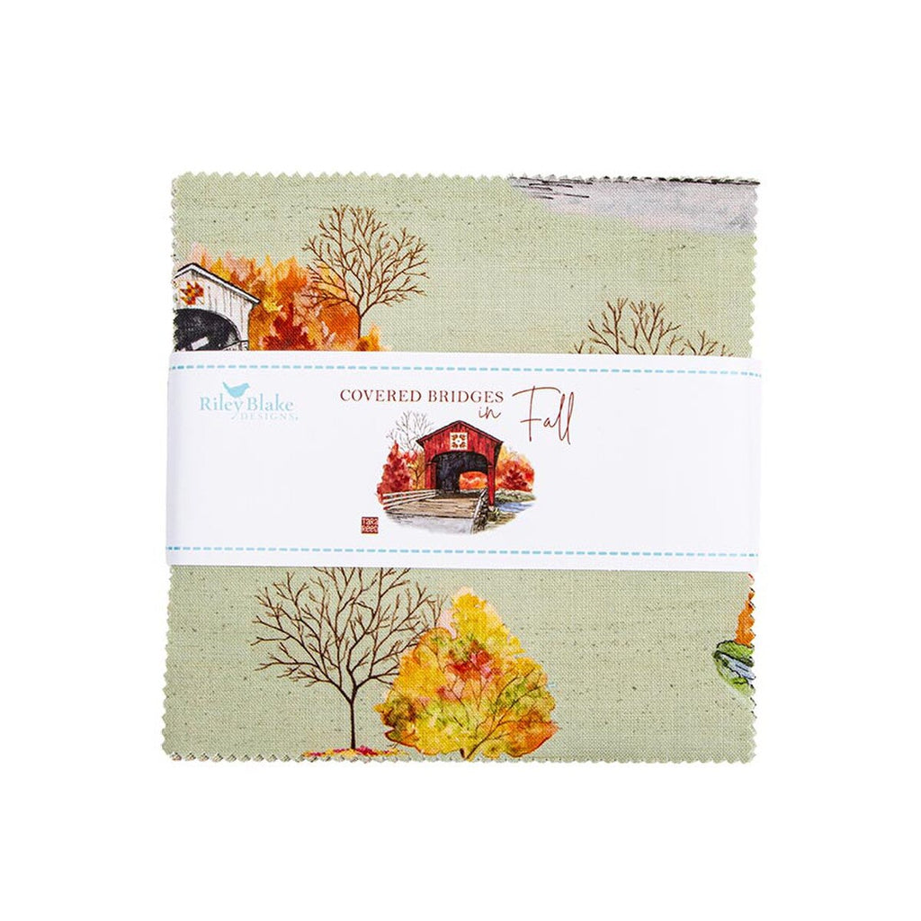 Riley Blake Covered Bridges 5" Charm Pack Stacker