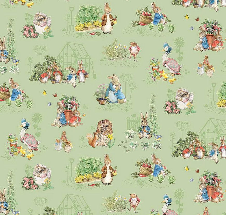 Riley Blake Peter Rabbit Fabric (per half yard)