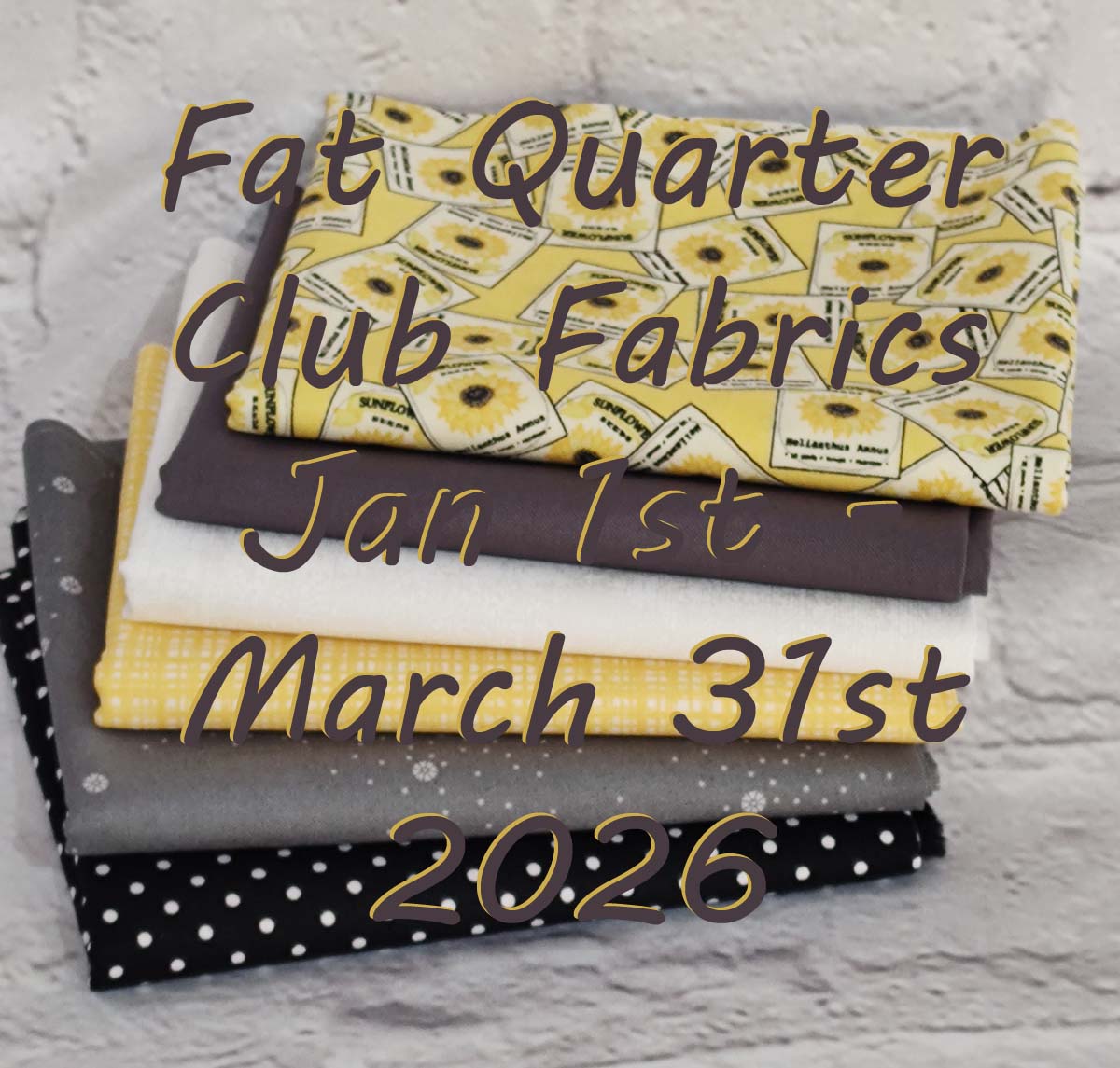 Fat Quarter Club with FREE PATTERN