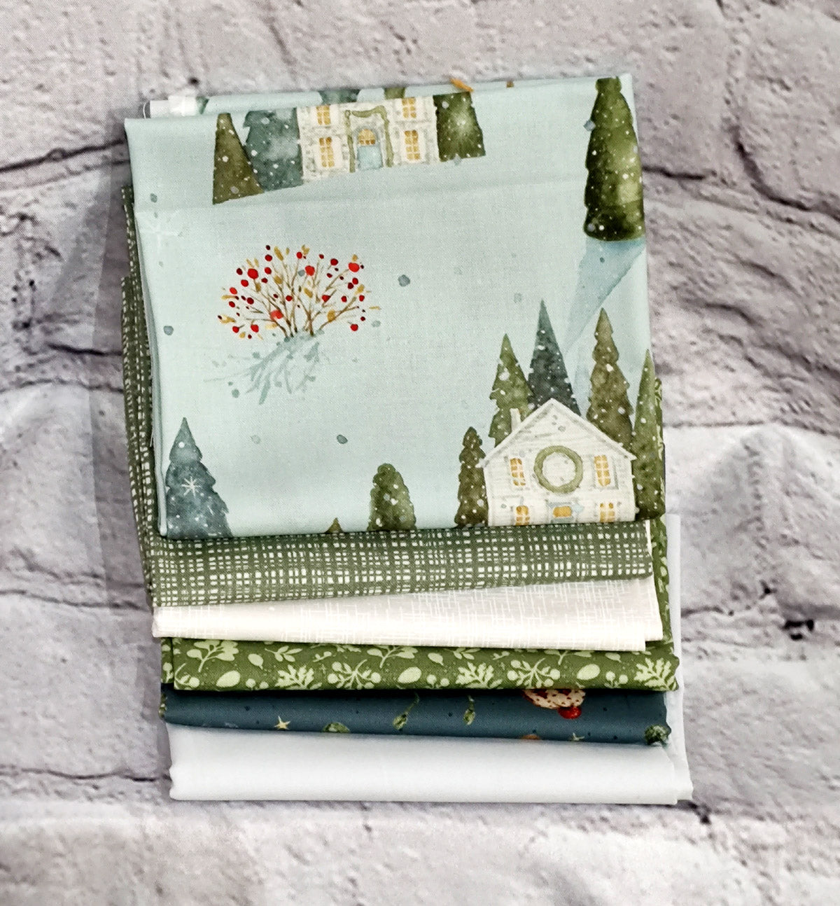 Winter FQ bundle 6 fabrics