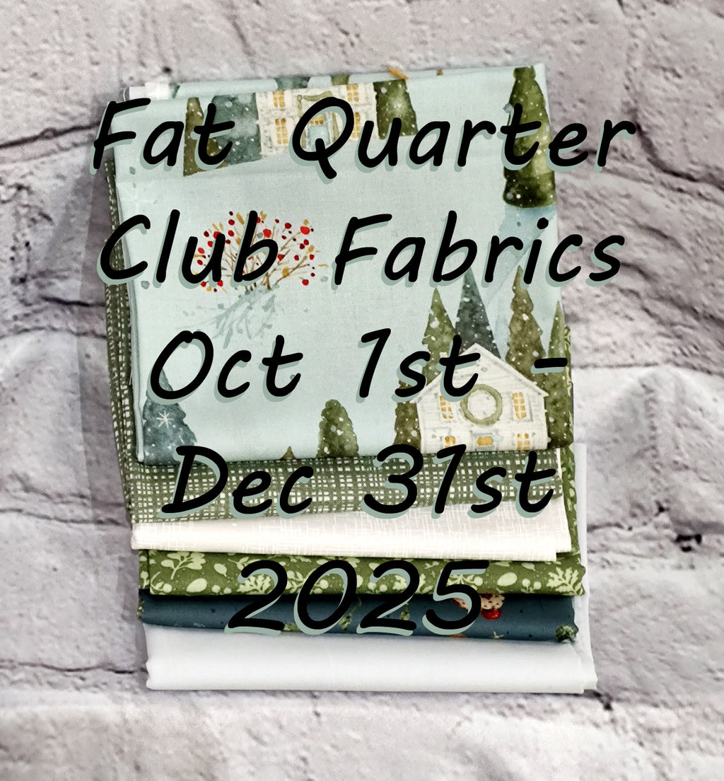 Fat Quarter Club with FREE PATTERN